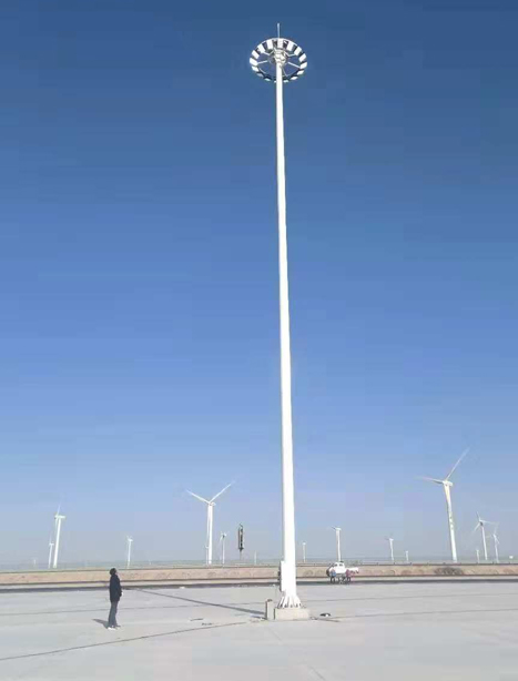 瓜州高速路服务区刚察高杆灯项目