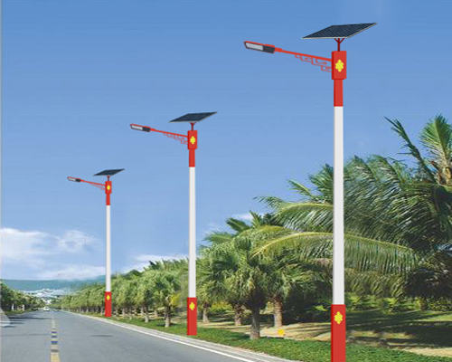 刚察民族特色路灯