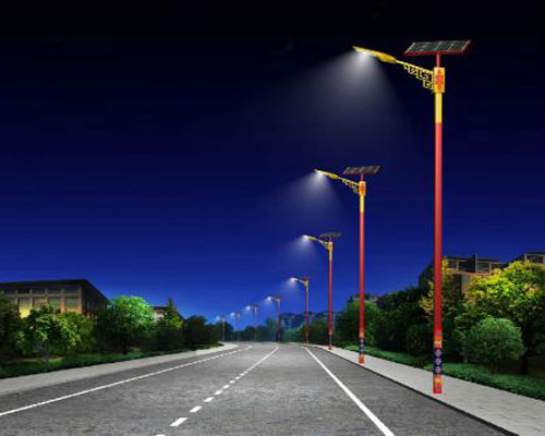 刚察民族特色路灯